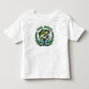 Retro Reel Großer Vater Png Angelvater Kleinkind T-shirt