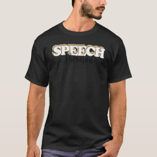 Retro Regenbogen Aussprache T-Shirt