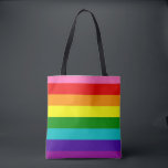 Retro-Regenbogenforelle Tasche<br><div class="desc">Retro inspiriert Regenbogenstreifen,  inspiriert durch das Original Stolz-Fahne-Design von Goldbäcker inklusive Rosa und Türkis.</div>