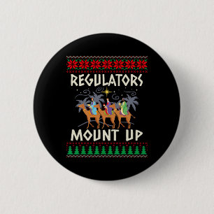 Retro Regulierungen Mount Up Kamel Hässlicher Weih Button