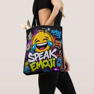 Retro-Reise-Emoji-Wiederverwendbare-Einkaufstasche Tasche