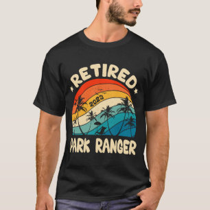 Retro Remüde Park Ranger Vintage Alterskraft T-Shirt
