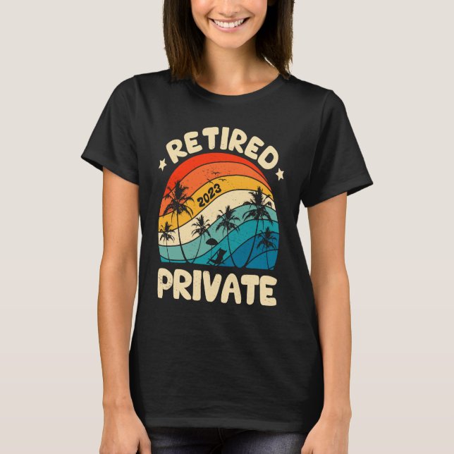 Retro-Rentner Vintage  Altersvorsorge T-Shirt (Vorderseite)
