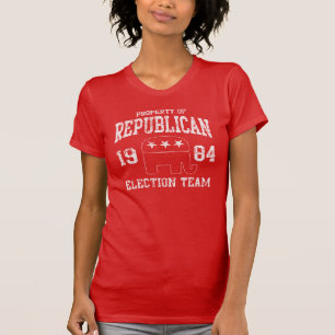 Retro republikanisches Wahl-Team 1984 T-Shirt
