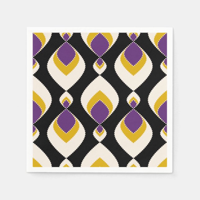 Retro, Retro-Ornament Serviette (Vorderseite)