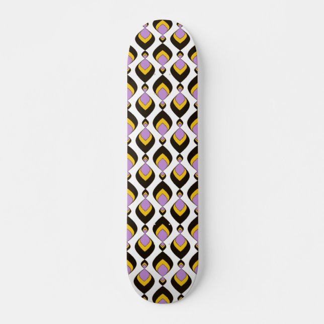 Retro, Retro-Ornament Skateboard (Vorne)