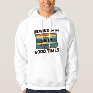 Retro Rewind Men Hoodie