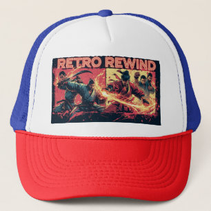 Retro Rewind Samurai Truckerkappe