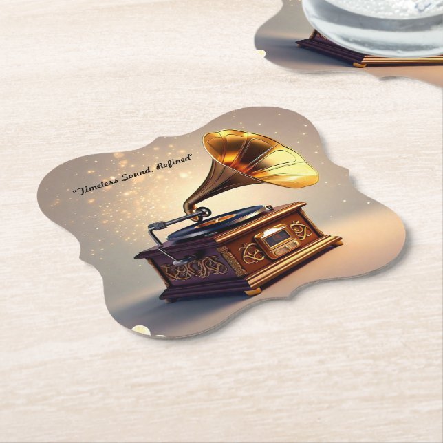 "Retro Rhapsody" Untersetzer (angewinkelt)