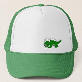 Retro Rhinelander Hodag Hut Truckerkappe