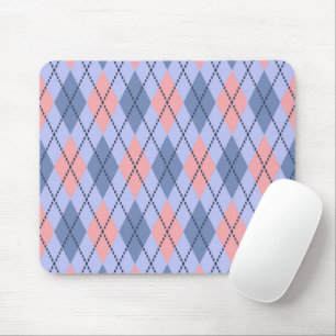 Retro Rhombenmuster.  Mousepad