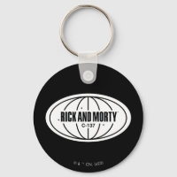 Retro Rick und Morty C-137 Dimension Abzeichen