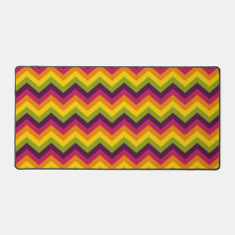 Retro Ripple Zigzag Schreibtisch matte Schreibtischunterlage