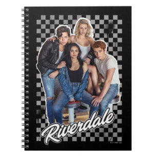 Retro Riverdale Group Graphic Notizblock