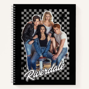Retro Riverdale Group Graphic Notizbuch