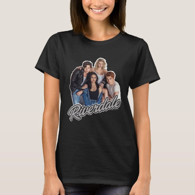 Retro Riverdale Group Graphic T-Shirt (Vorderseite)