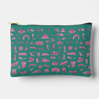 Retro Road Trip Cosmetic Bag Zubehörtasche