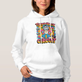 Retro Robot 90er-Jahre Hip Hop Design - Fun Cartoo Hoodie