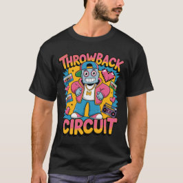 Retro Robot 90er-Jahre Hip Hop Design - Fun Cartoo T-Shirt