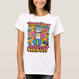 Retro Robot 90er-Jahre Hip Hop Design - Fun Cartoo T-Shirt