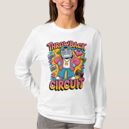 Retro Robot 90er-Jahre Hip Hop Design - Fun Cartoo T-Shirt