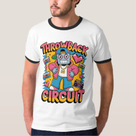 Retro Robot 90er-Jahre Hip Hop Design - Fun Cartoo T-Shirt