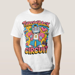 Retro Robot 90er-Jahre Hip Hop Design - Fun Cartoo T-Shirt