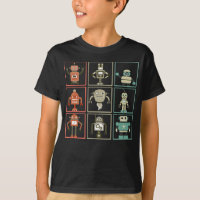 Retro Robot Collection Funny Robotics
