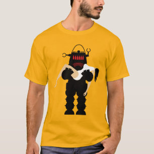Retro-Roboter der 1950er Jahre T-Shirt