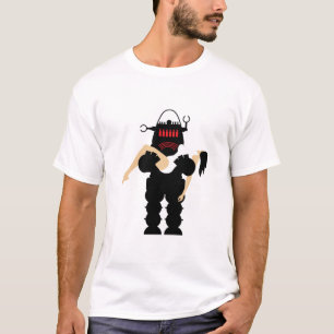 Retro-Roboter der 1950er Jahre T-Shirt