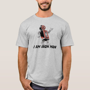 "Retro-Roboter"-T-Shirt T-Shirt