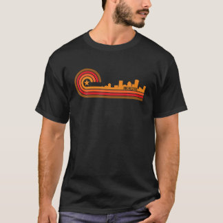 Retro Rochester City Rochester NY Skyline T S T-Shirt