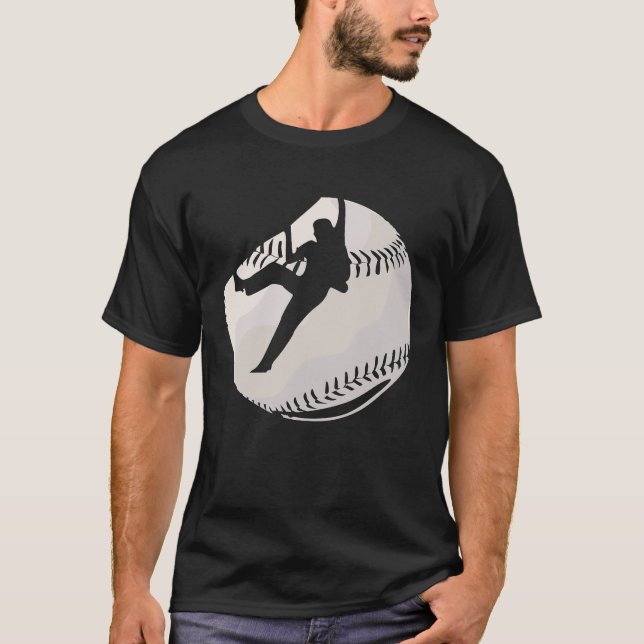 Retro Rock Climbing Bouldering gestört Baseball T-Shirt (Vorderseite)