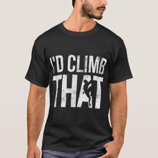 Retro Rock Climbing Vintag, dass ich T-Shirt