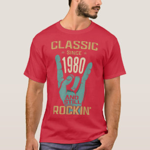 Retro Rock N Roll Music Lover Birthday Classic Sin T-Shirt