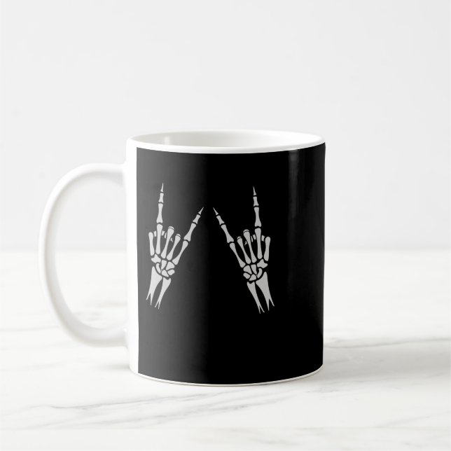 Retro Rock on Rock Star Konzert Buddy Kaffeetasse (Links)