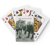 Retro/Rockabilly - Frauen, die Karten spielen