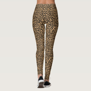 Retro Rockabilly Frauen Leoparden Leggings