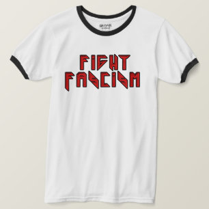 Retro Rocker - Faschismus bekämpfen T-Shirt
