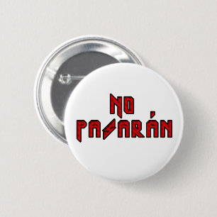 Retro Rocker - Kein Pasaran Button