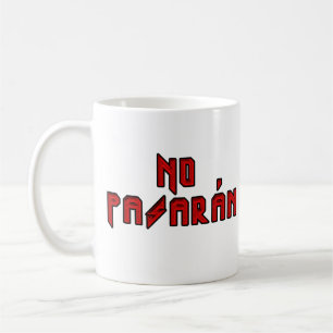 Retro Rocker - No Pasaran Kaffeetasse