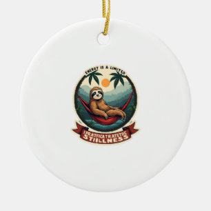 Retro-Roller-Faultier-vintage-Eislaufvektor-Kunst Keramik Ornament