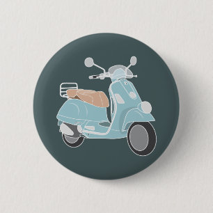 Retro Roller-Knopf Button