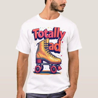 Retro Roller Skate Grafisches T-Shirt