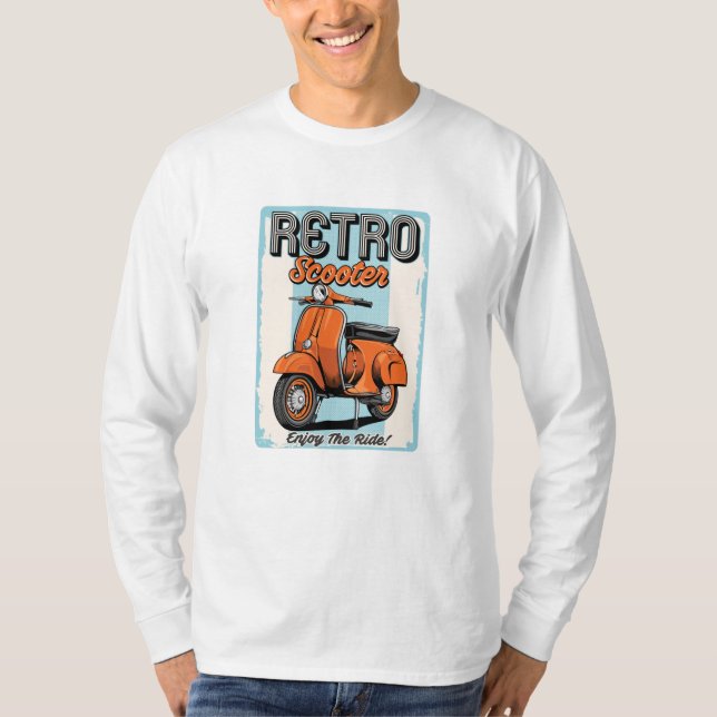 Retro-Roller T-Shirt (Vorderseite)