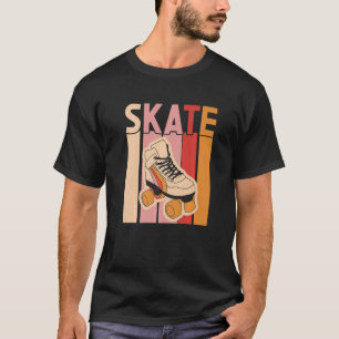 Retro Rollerskates Derby Roller Skaten für T T-Shirt