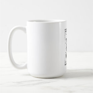 Retro-Rollschuh-T-Shirt Kaffeetasse