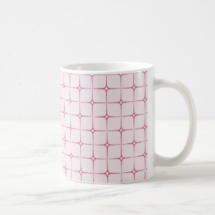 Retro Romance Tasse, rosa Kaffeetasse