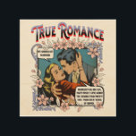 Retro Romance - Wahre Romantik - Holzwall Art Holzdruck<br><div class="desc">Retro Romance - wahre Romantik.</div>