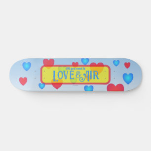 Retro Romantische Y2K-Ästhetik Skateboard